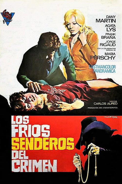 Movie poster for Los fríos senderos del crimen (1974)