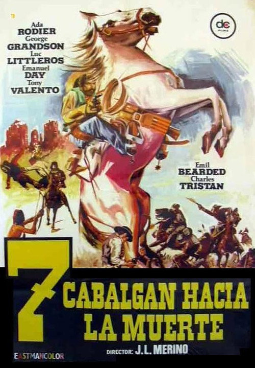 Movie poster for Siete cabalgan hacia la muerte (1979)