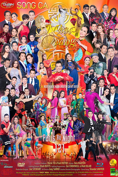 Movie poster for Paris by Night 121: Song Ca Nhạc Vàng (2017)