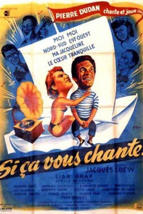 Movie poster for Si ça vous chante (1952)