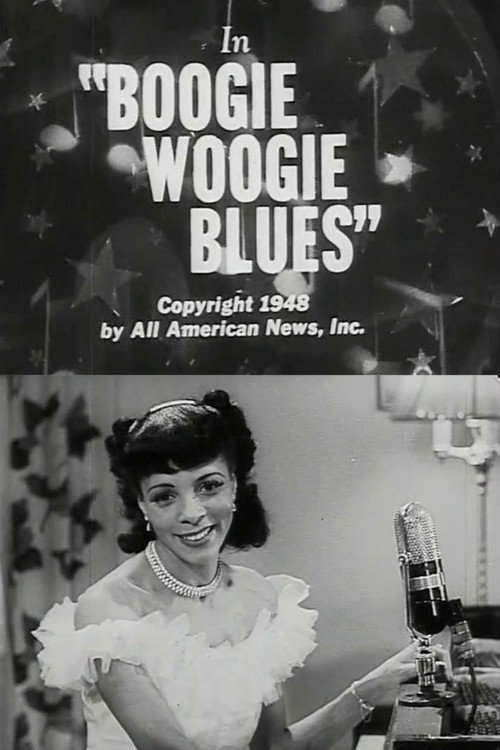 Movie poster for Boogie Woogie Blues (1948)