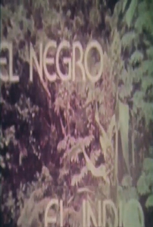 Movie poster for El Negro, El Indio (1977)
