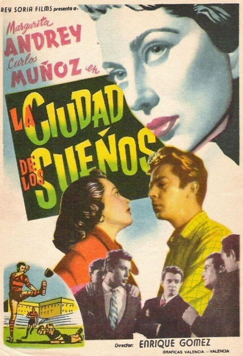 Movie poster for La ciudad de los sueños (1954)