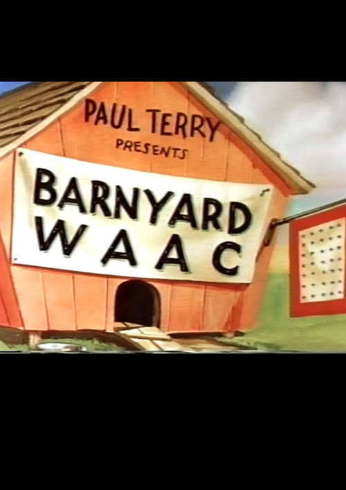 Movie poster for Barnyard Waac (1942)