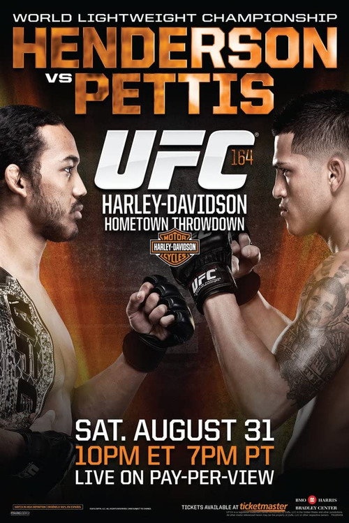 Movie poster for UFC 164: Henderson vs. Pettis 2 (2013)