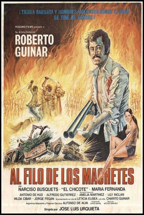 Movie poster for Al Filo De Los Machetes (1980)