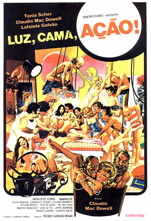 Movie poster for Luz, Cama, Ação! (1976)