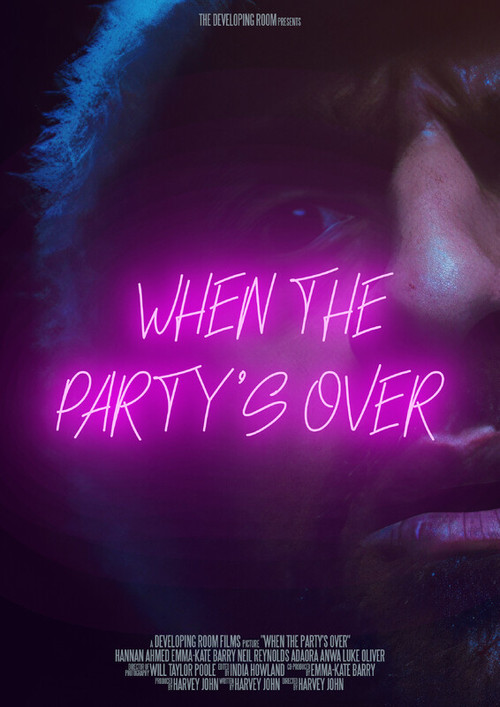 Movie poster for When The Party's Over (2023)