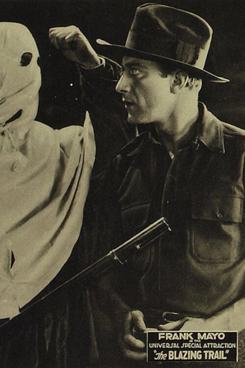 Movie poster for The Blazing Trail (1921)