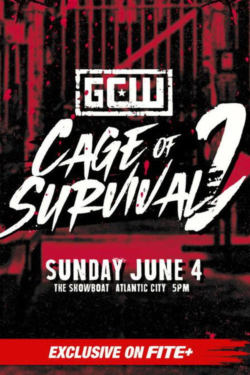 Movie poster for GCW Cage of Survival 2 (2023)