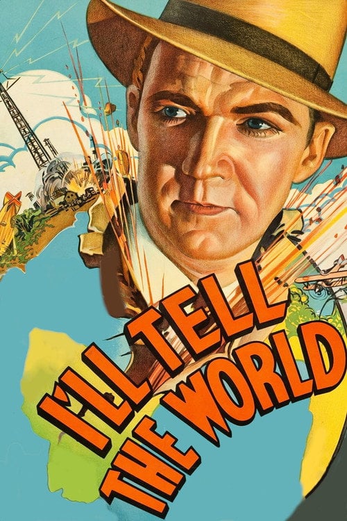Movie poster for I'll Tell the World (1934)