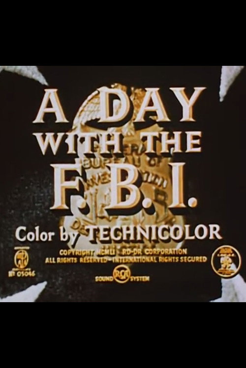 Movie poster for A Day With The F.B.I. (1951)