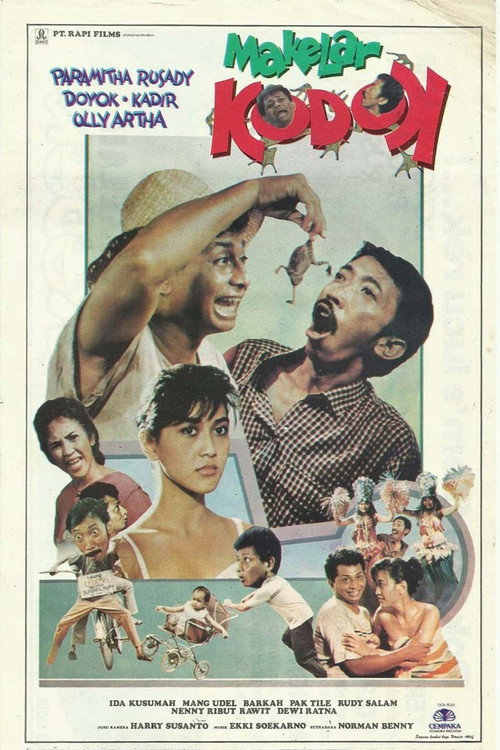 Movie poster for Makelar Kodok (1989)
