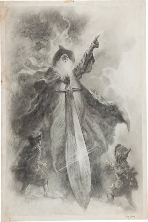Movie poster for Forging Through the Darkness: The Ralph Bakshi Vision for 'The Lord of the Rings' (2010)
