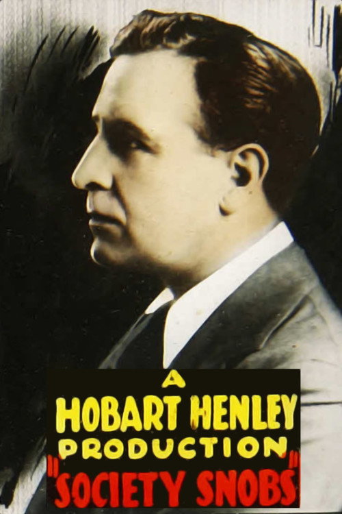 Movie poster for Society Snobs (1921)