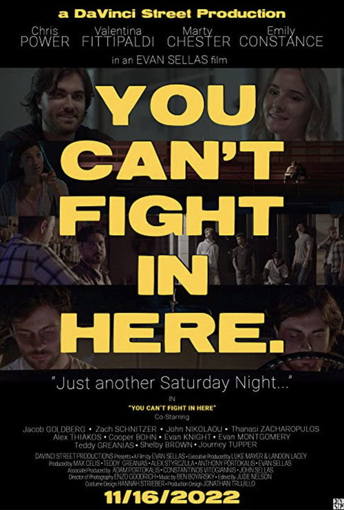 Movie poster for You Can't Fight in Here (2022)