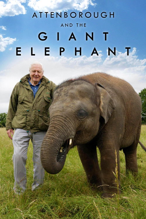 Movie poster for Attenborough and the Giant Elephant (2017)