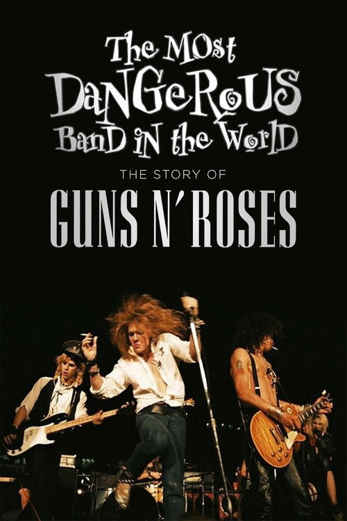 Movie poster for The Most Dangerous Band In The World: The Story of Guns N’ Roses (2016)