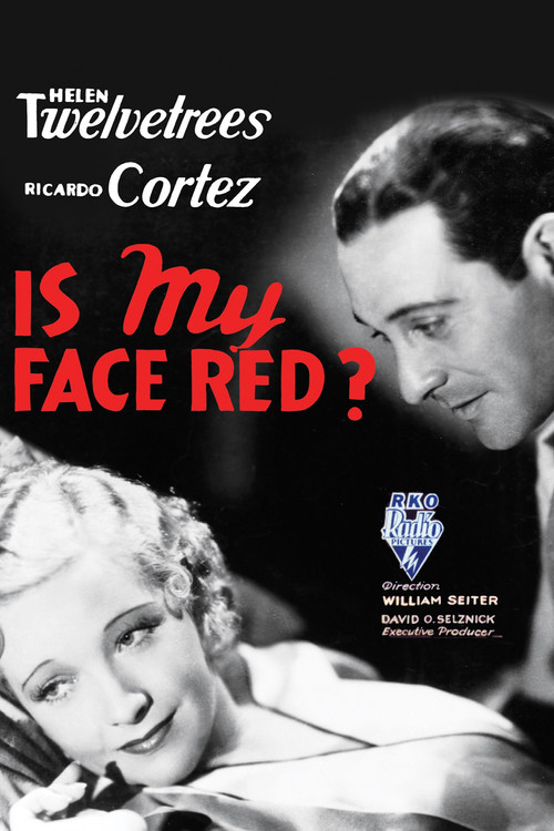 Movie poster for Is My Face Red? (1932)