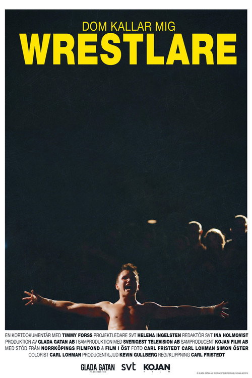 Movie poster for Dom kallar mig Wrestlare (2019)