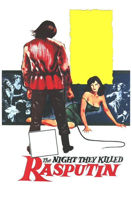 Movie poster for The Night They Killed Rasputin (1960)