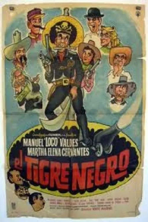 Movie poster for El Tigre Negro (1962)