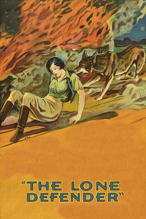 Movie poster for The Lone Defender (1930)
