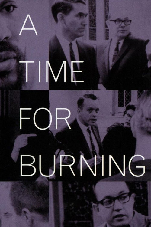 Movie poster for A Time for Burning (1967)