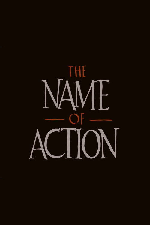Movie poster for The Name of Action (2026)