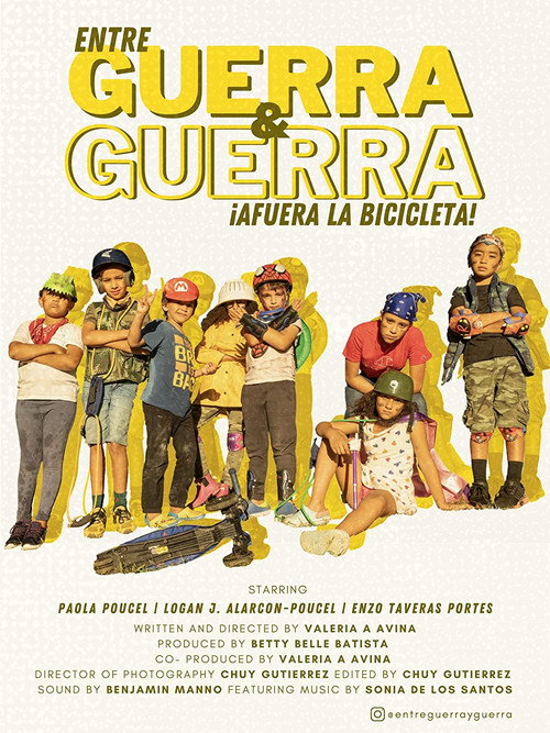 Movie poster for Entre Guerra y Guerra - ¡Afuera la Bicicleta! (2021)