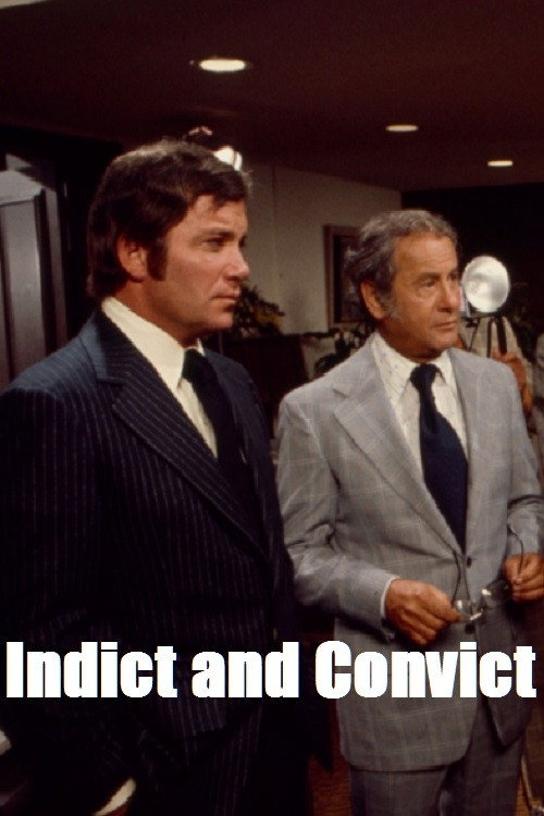 Movie poster for Indict and Convict (1974)