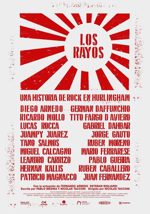 Movie poster for Los rayos (2021)