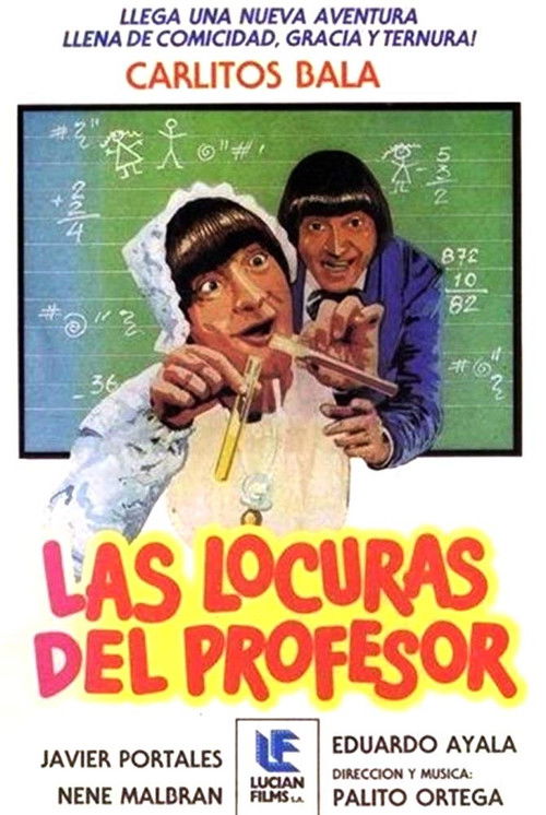 Movie poster for Las locuras del profesor (1979)