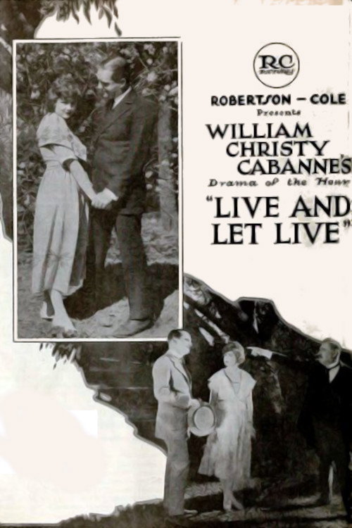 Movie poster for Live and Let Live (1921)