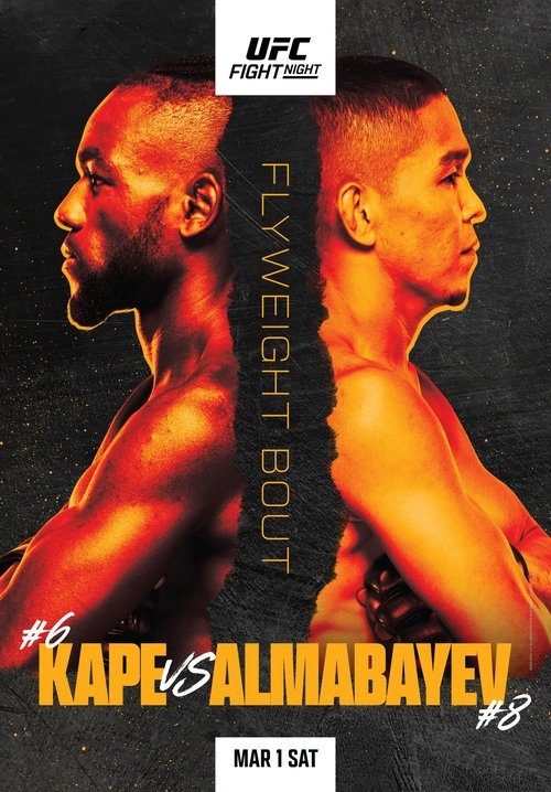 Movie poster for UFC Fight Night 253: Kape vs. Almabayev (2025)