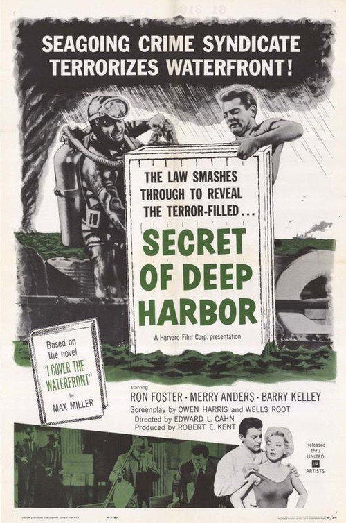 Movie poster for Secret of Deep Harbor (1961)