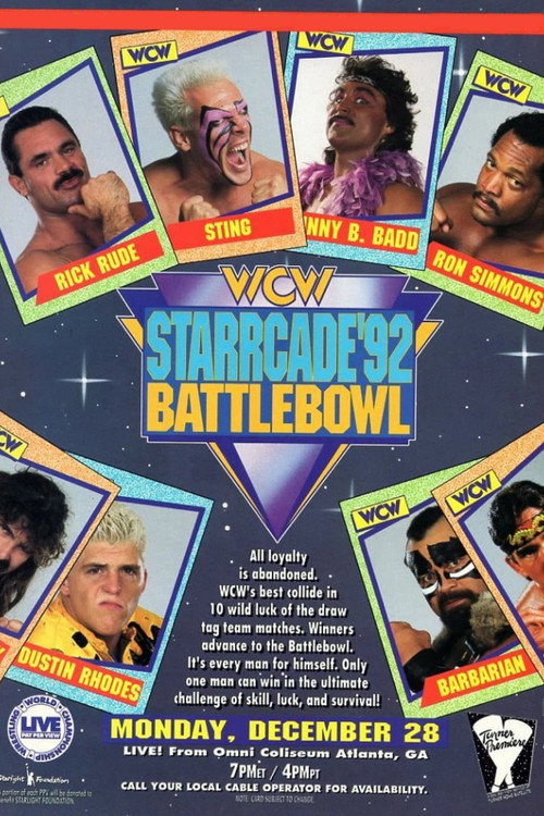 Movie poster for WCW Starrcade 1992 (1992)
