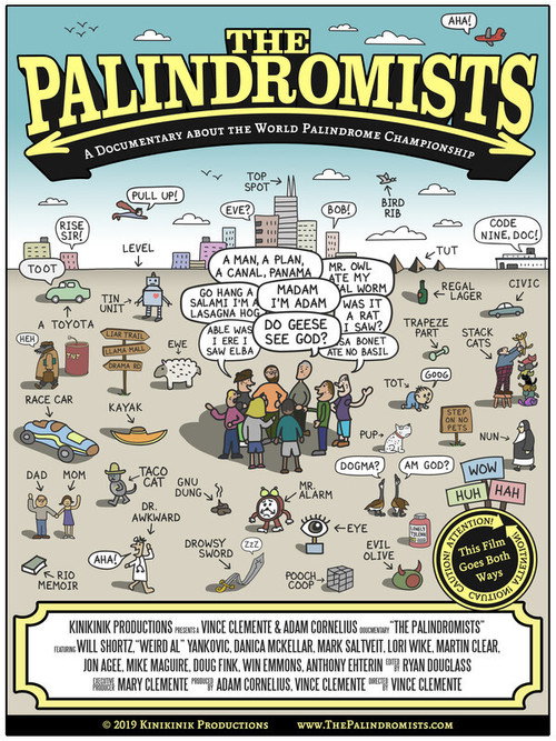 Movie poster for The Palindromists (2021)