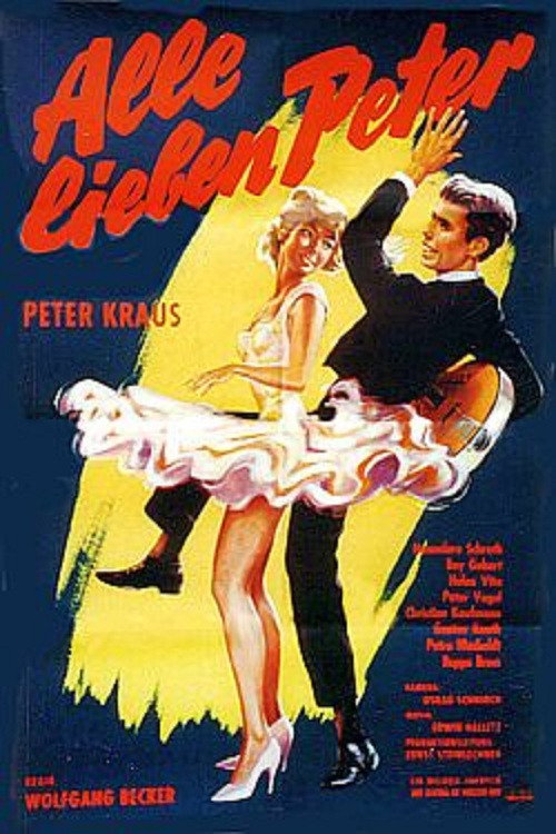 Movie poster for Alle lieben Peter (1959)