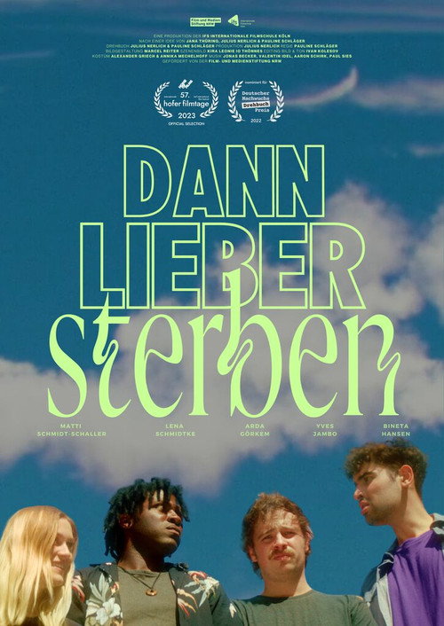 Movie poster for Dann lieber sterben (2023)