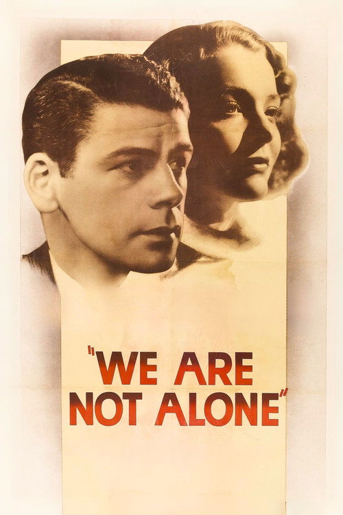 Movie poster for We Are Not Alone (1939)