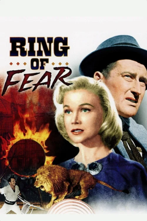 Movie poster for Ring of Fear (1954)