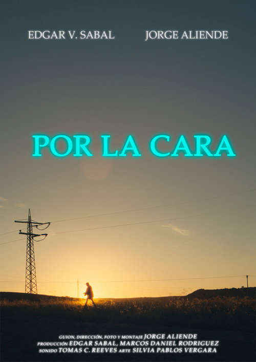 Movie poster for Por la cara (2024)