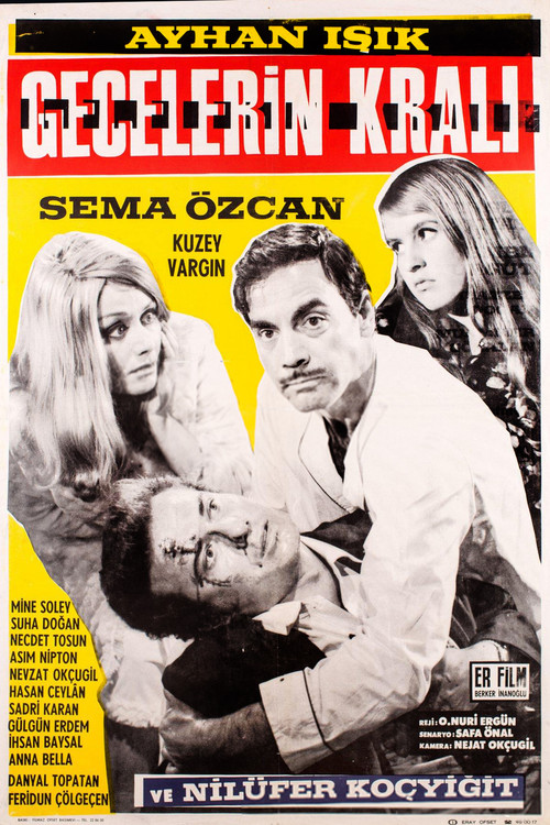 Movie poster for Gecelerin Kralı (1967)