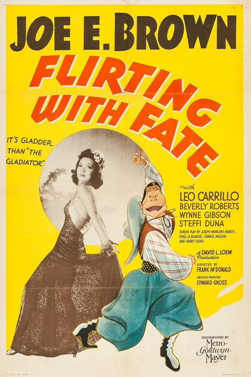 Movie poster for Flirting with Fate (1938)