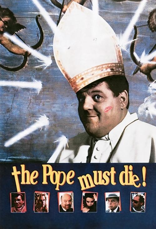 Movie poster for The Pope Must Die (1991)
