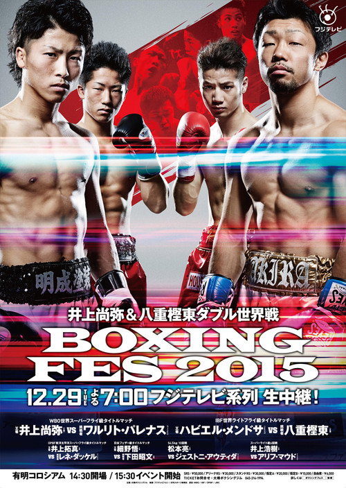 Movie poster for BOXING FES 2015 (2015)