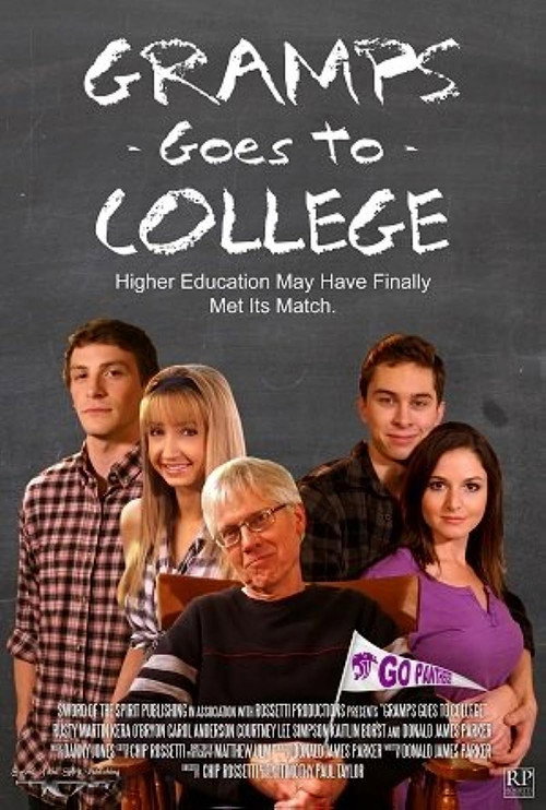 Movie poster for Gramps Goes to College (2014)