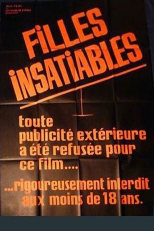 Movie poster for Filles insatiables (1975)