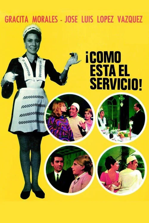 Movie poster for ¡Cómo está el servicio! (1968)